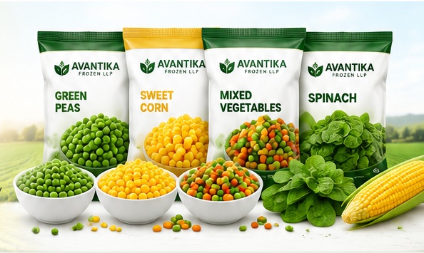 Avantika Frozen Premium Vegetables and Fruits Range
